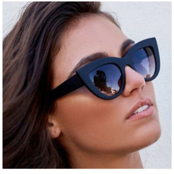 CAT EYE SUNGLASSES LARGE - Picture 2 of 3